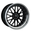 XXR 521 Wheel Black / Machined Lip 18x10 +25 5x4.5,5x120