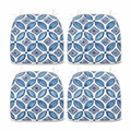 Outdoor Patio Chair Cushions - Water-Repellent U-Shape Thick Foam