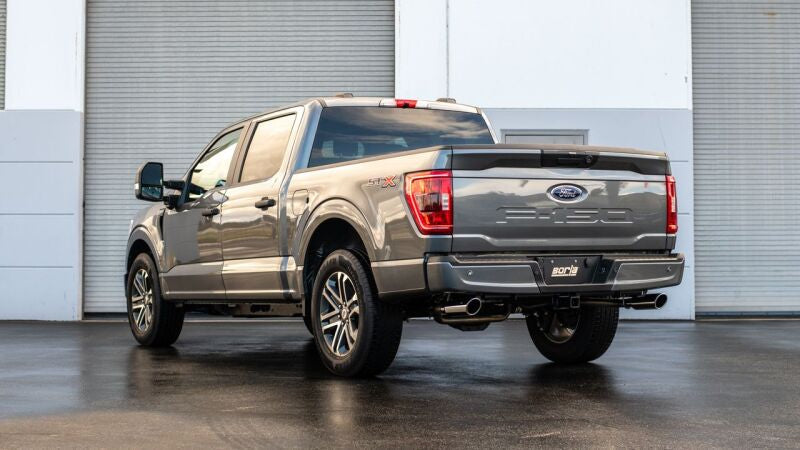 Borla F-150 2021 5.0L 4dr CC SB EC STB Lariat/KR/Platinum/LTD 3/2.25 SRE Cat-Back ATAK CHR Tips 140867