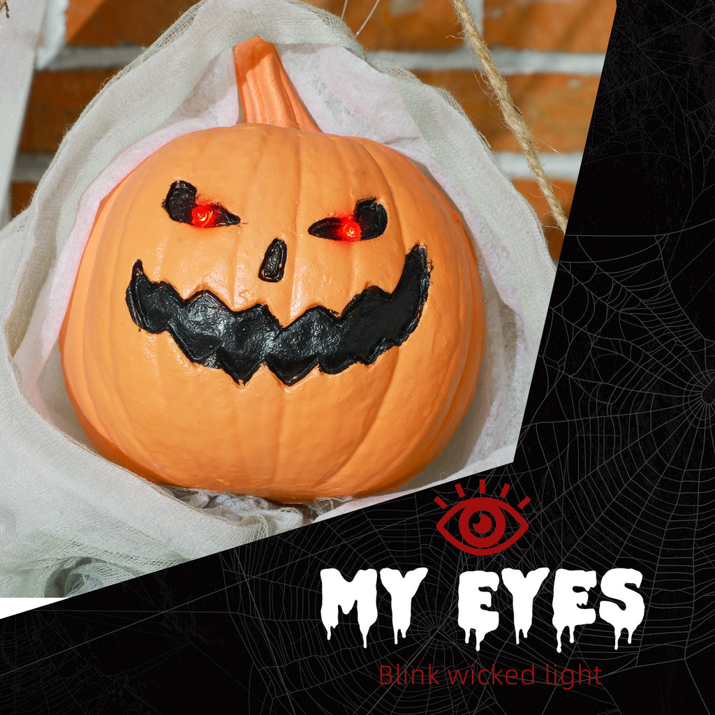 Outdoor Halloween Hanging Pumpkin Ghost