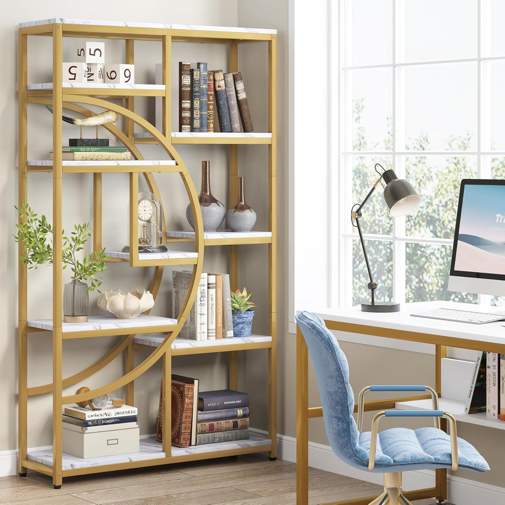 68.89" Height Industrial 5-Tier Display Shelf