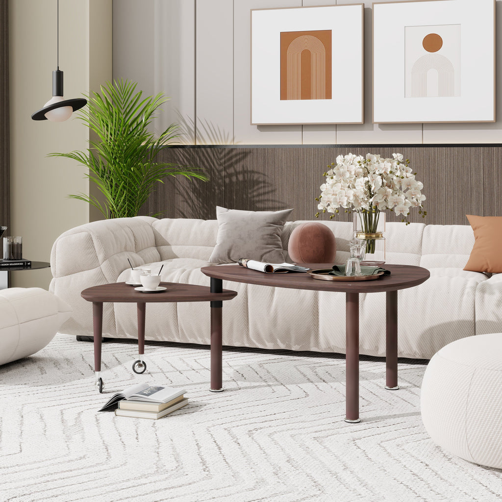360 Degree Rotatable Modern Coffee Table