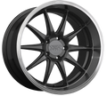 XXR 527D Wheel Graphite / Machined Lip 20x10.5 +20 5x4.5