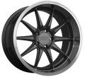 XXR 527D Wheel Graphite / Machined Lip 20x9 +35 5x4.5