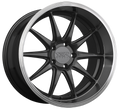 XXR 527D Wheel Graphite / Machined Lip 20x9 +20 5x4.5