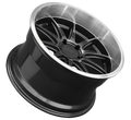 XXR 527D Wheel Graphite / Machined Lip 18x9 +35 5x108
