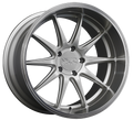 XXR 527D Wheel Silver / Machined Lip 18x10.5 +20 5x4.5