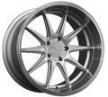 XXR 527D Wheel Silver / Machined Lip 18x9 +20 5x4.5