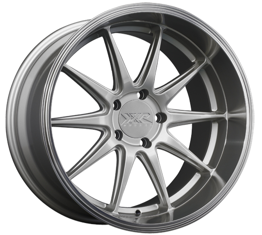XXR 527D Wheel Silver / Machined Lip 18x9 +20 5x4.5