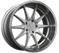 XXR 527D Wheel Silver / Machined Lip 20x10.5 +20 5x4.5