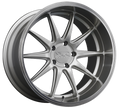 XXR 527D Wheel Silver / Machined Lip 20x9 +35 5x4.5