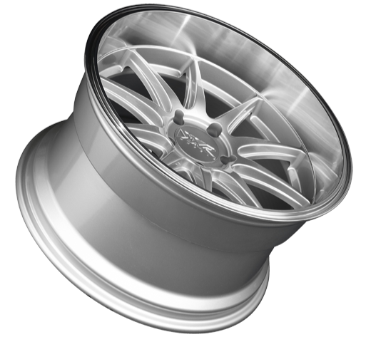 XXR 527D Wheel Silver / Machined Lip 18x9 +35 5x100