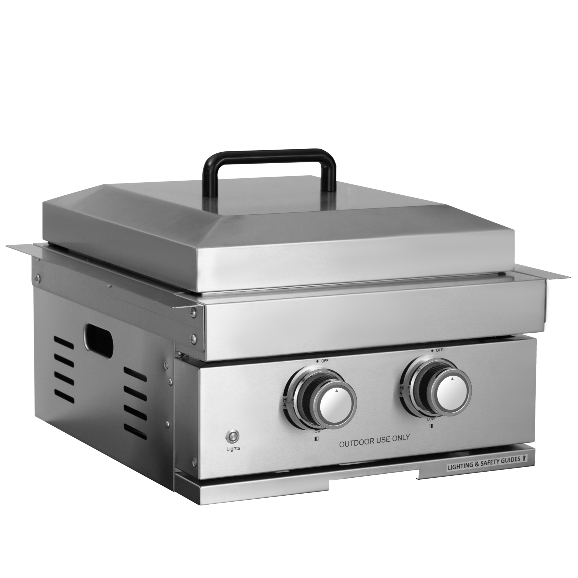 Built-in Outdoor Kitchen 32" LPG Gas Grill with Ice Box