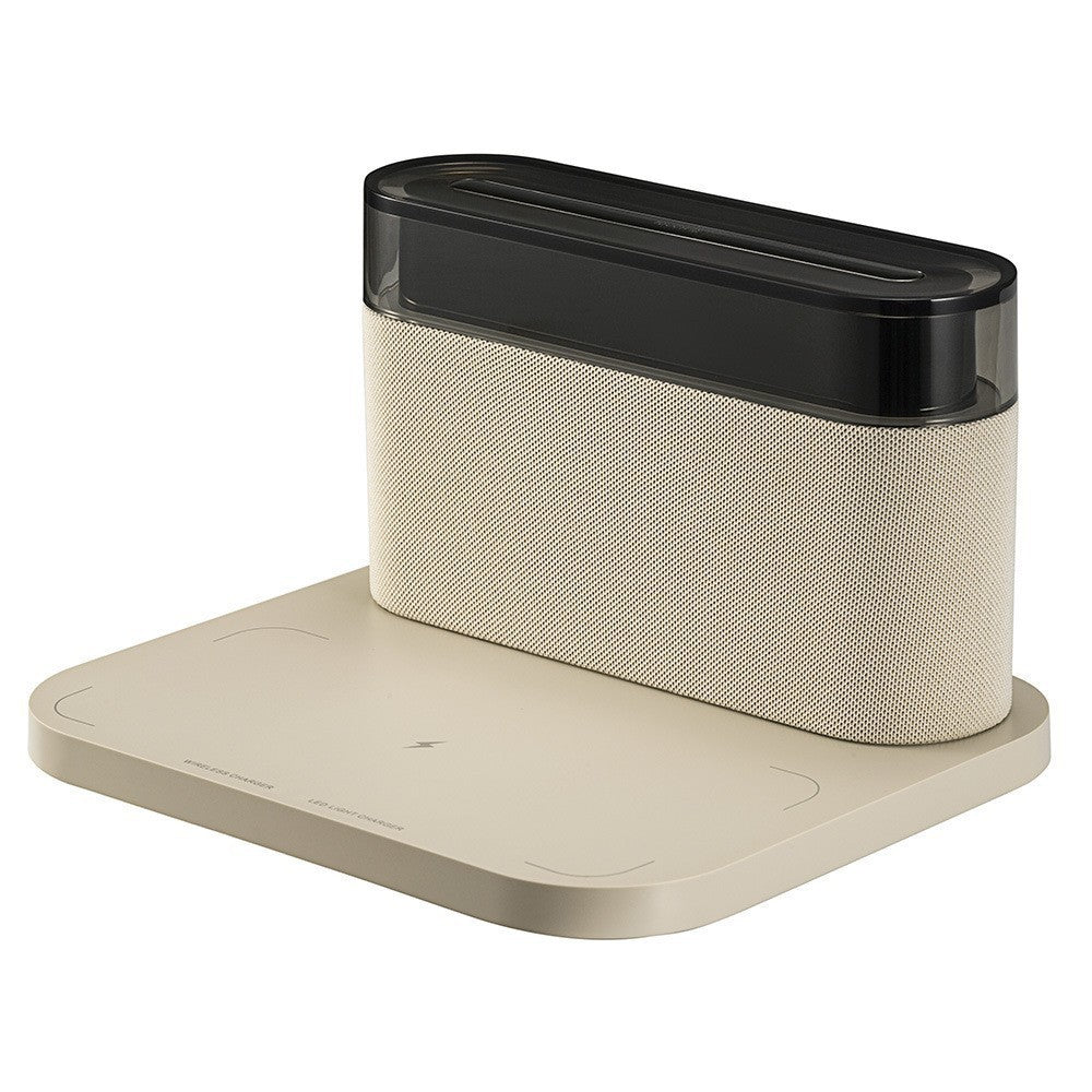 Wireless Charging Clock Night Ligh And Bluetooth Speaker