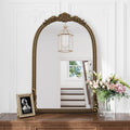 37" Arch Vintage Relief Mirror
