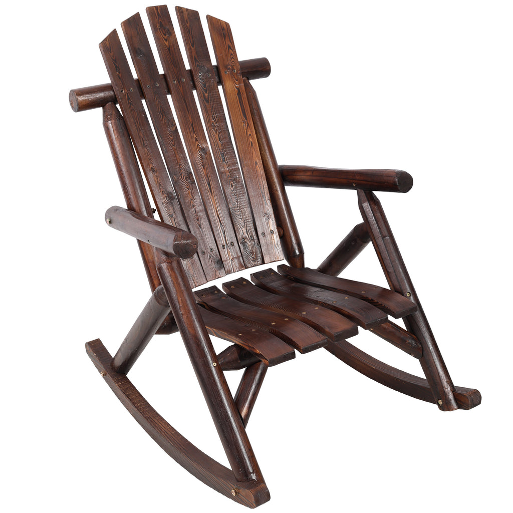 Wooden Porch Rocker Chair