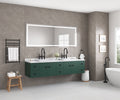 96" x 36" LED Bathroom Mirror with Front and Backlight
