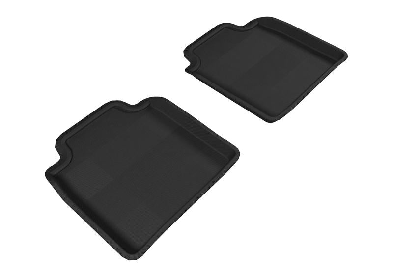 3D MAXpider 2007-2012 Lexus LS460L/LS600HL Kagu 2nd Row Floormats - Gray L1LX04021501