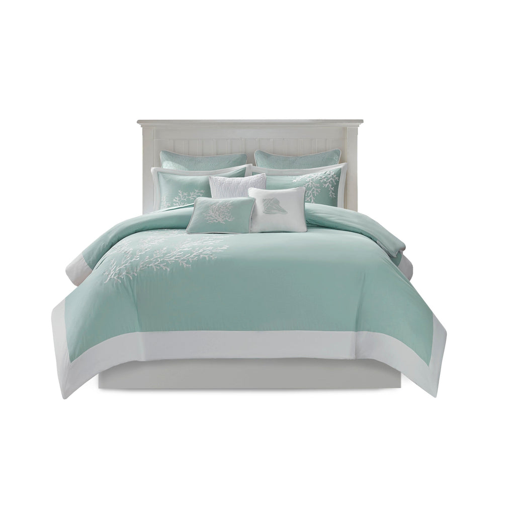 Duvet Cover Mini Set Aqua Full/Queen