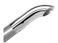 Borla Universal Polished Tip Single Round Turndown/Turnout (inlet 2 1/2in. Outlet 2 1/2in) *NO Retur 20110