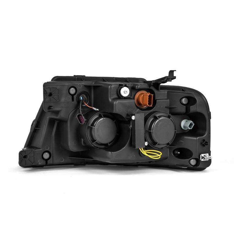 AlphaRex 06-08 Lincoln Mark LT LUXX-Series LED Projector headlights Black w/ Sequential Signal 880132 *Discontinued