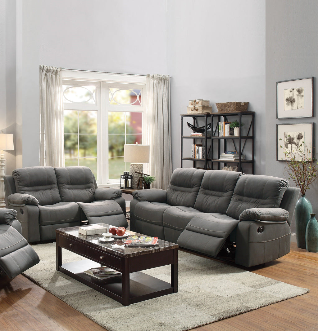 Modern Style Comfortable 2pc Living Room Set
