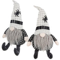 Set of 2 Fabric Sitting Gnome Decorations