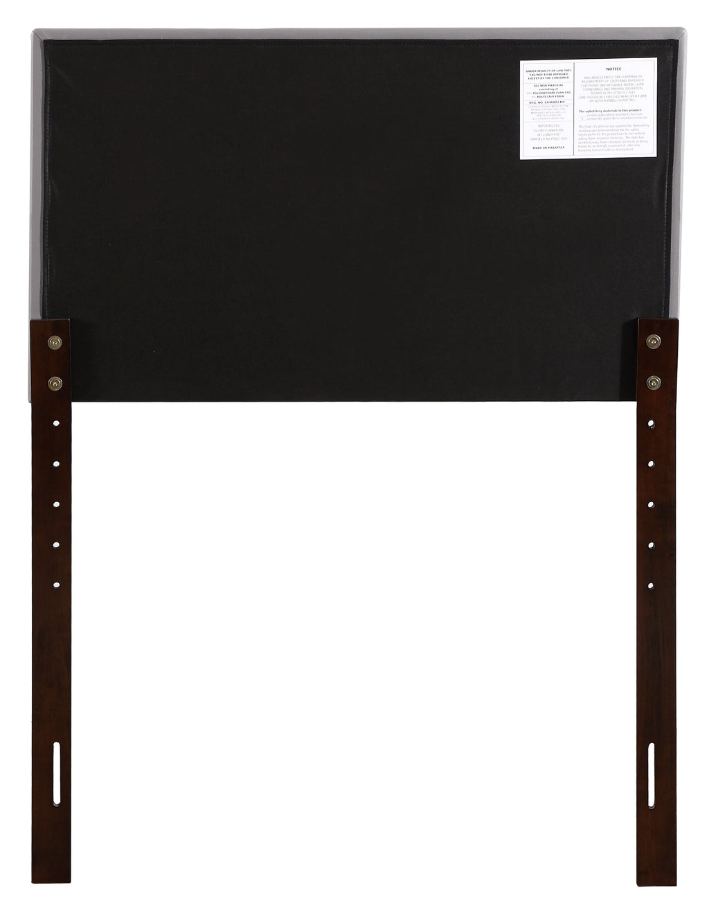 Stylish Casual Twin Headboard in Light