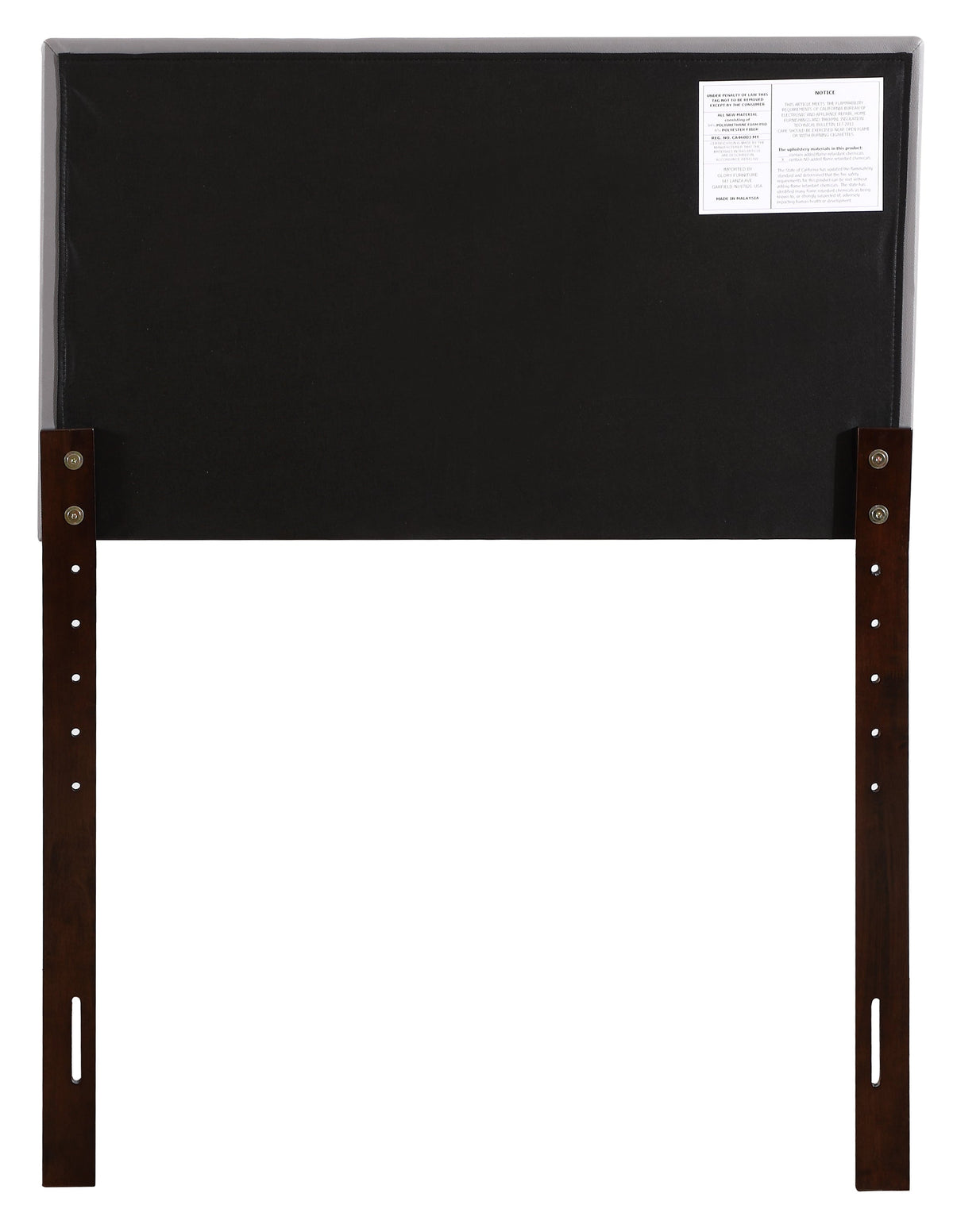 Stylish Casual Twin Headboard in Light