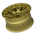 XXR 530 Gold Wheel 8.25x17 +35 5x100,5x114.3