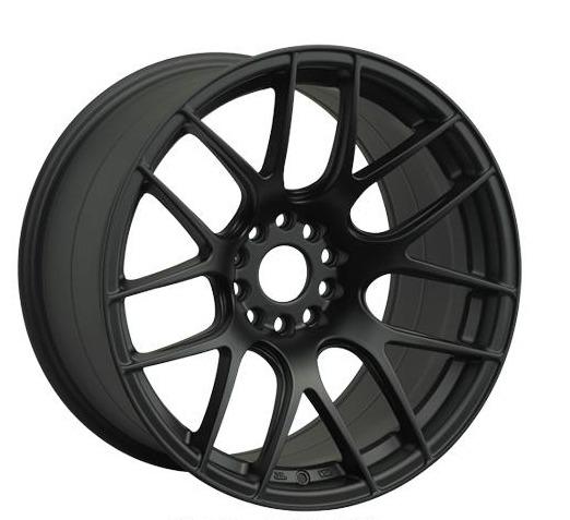 XXR 530 Wheel Flat Black 19x8.75 +15 5x4.5,5x120