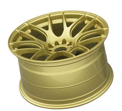 XXR 530 Gold Wheel 7.5x18 +38 5x100,5x114.3