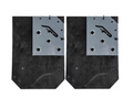 Agency Power 20-22 Polaris RZR Pro XP/ 22-23 Polaris RZR Pro R Gray Rear Mud Guards AP-PROXP-810-GRY