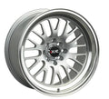 XXR 531 Wheel Hyper Silver / Machined Lip 17x9 +25 4x100,4x114.3