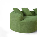 110-Inch Curved Sofa for Living Room, Oversized Recliner