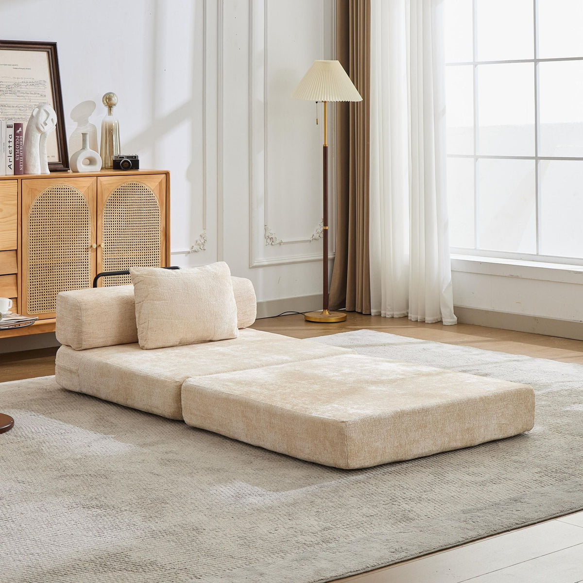 Compression Sofa - Convertible Floor Sofa Bed
