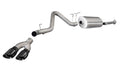Corsa 11-12 Chevrolet Silverado Crew Cab/Std. Bed 2500 6.0L V8 Black Sport Cat-Back Exhaust 14794BLK