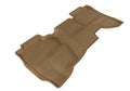 3D MAXpider 2014-2019 Chevrolet/GMC Silverado Double Cab Kagu 2nd Row Floormats - Tan L1CH03921502