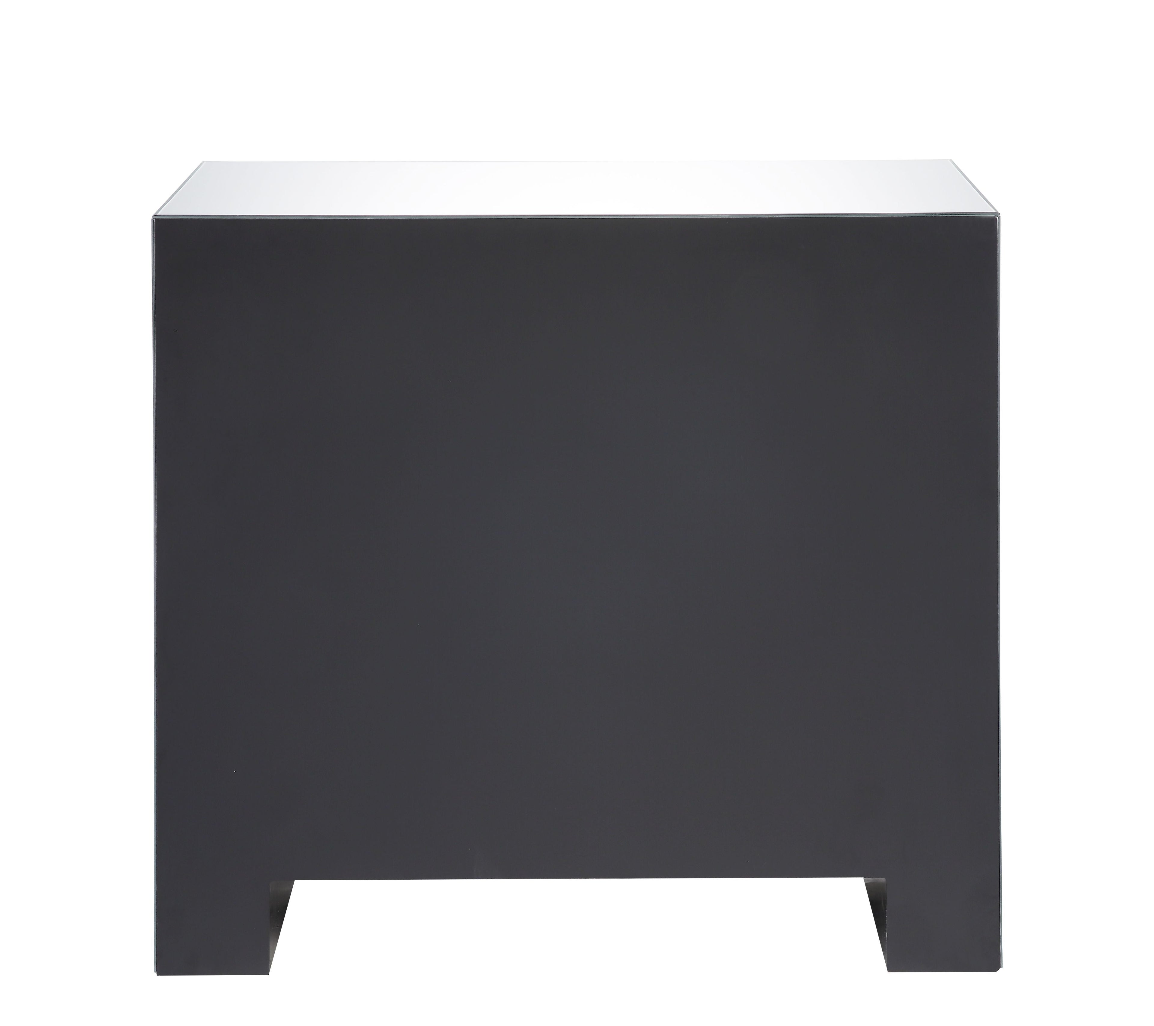 Sonia Mirrored & Faux Agate Console Cabinet