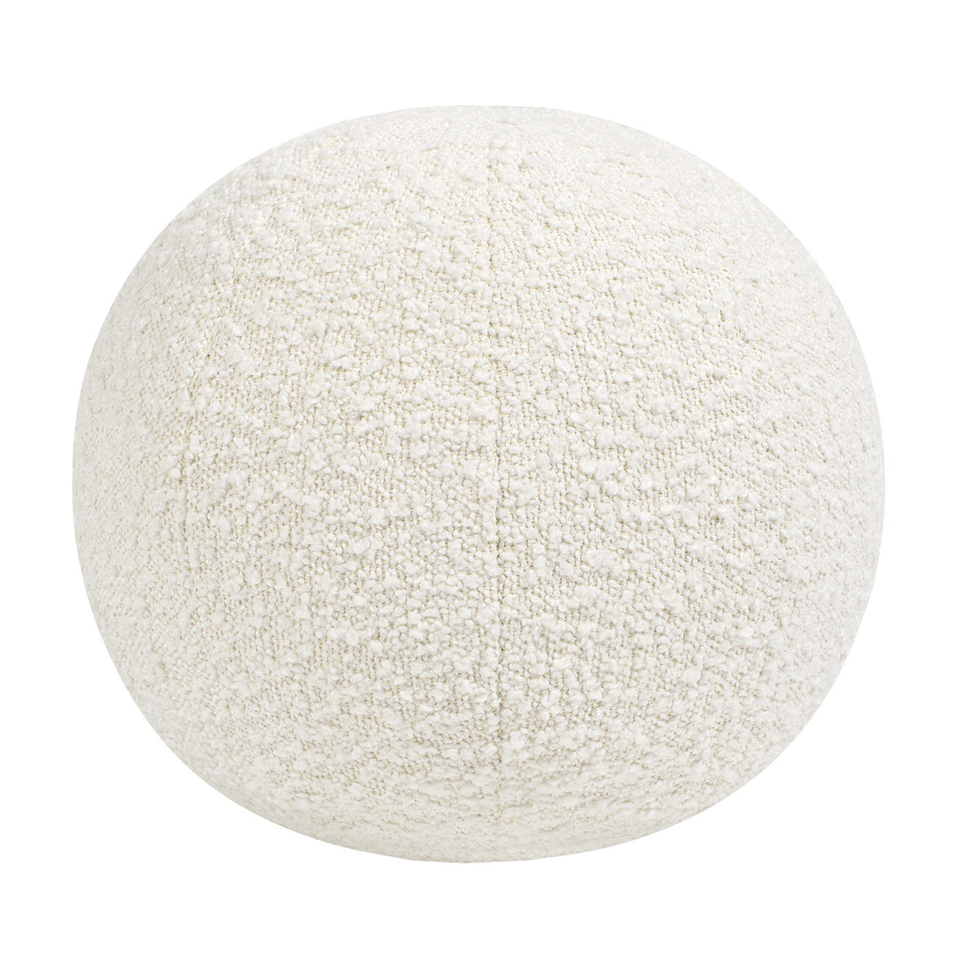 Luna 12" Round Sphere Accent Ball Throw Pillow