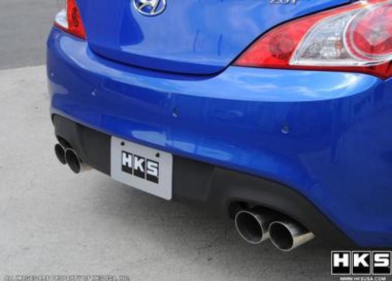 HKS 31021-KB002 Legamax Premium Exhaust 2010 Hyundai Genesis Coupe