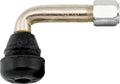 BikeMaster Valve Stem 90Deg Chrome w/Rubber Ea 151415