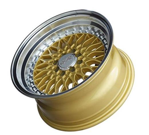XXR 536 Wheel Hyper Gold / Machined Lip 17x9 +25 5x100,5x114.3