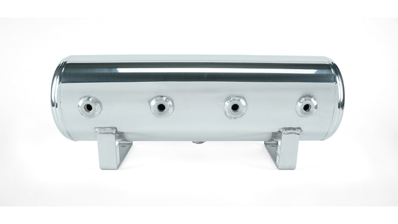 Air Lift 2.5 Gal. Polished Tank w/ Viair 444c Chrome Compressor (Incl. Fittings & Mounting Hardware) 27801