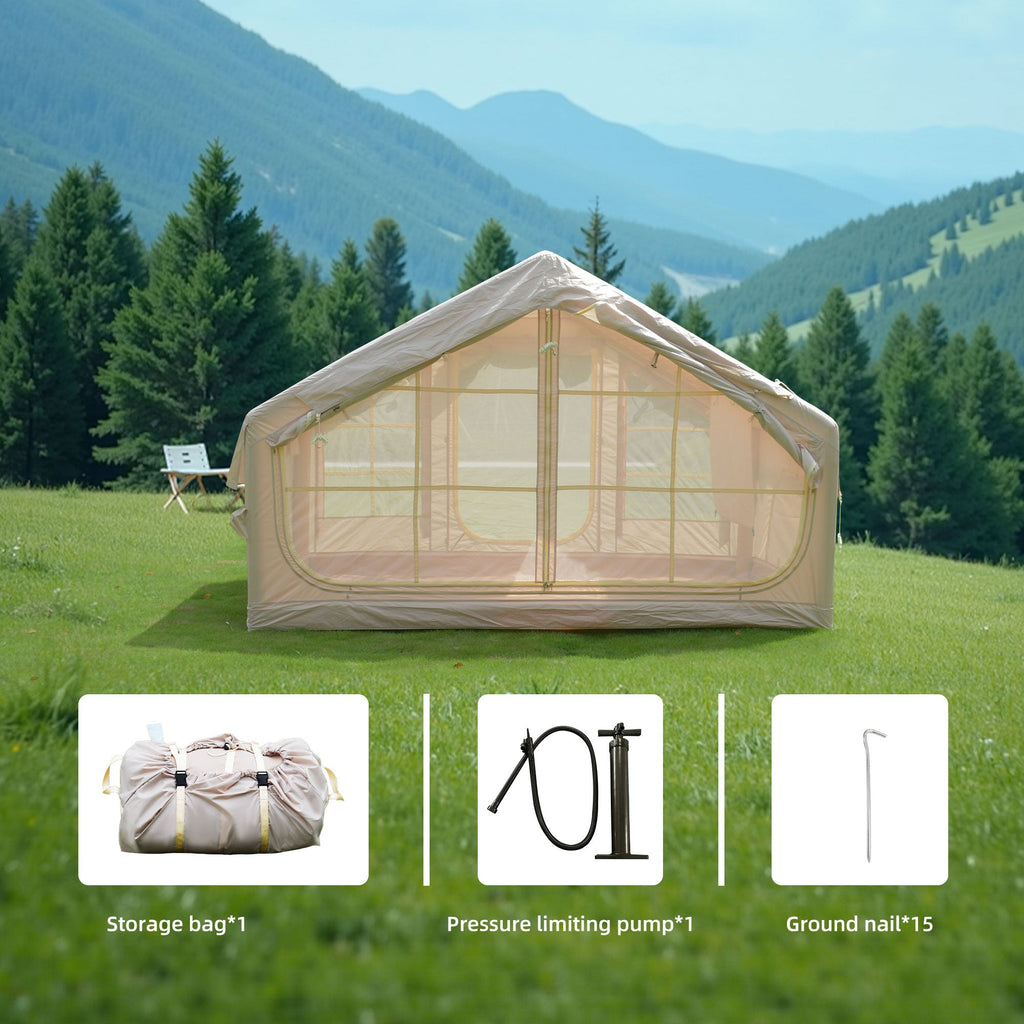 4 Season Waterproof Inflatable Camping Tent