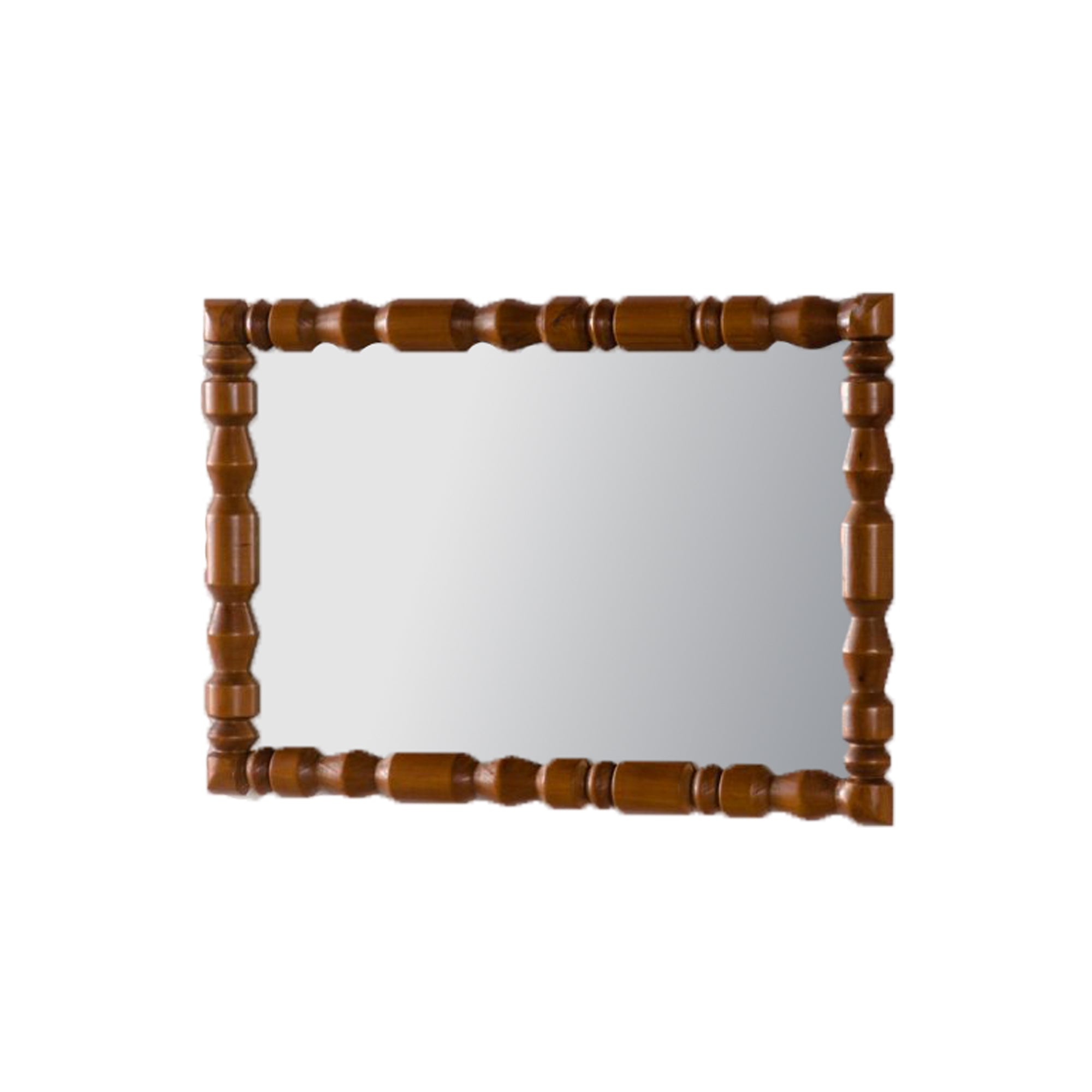 Vintage Wooden Carved Wall Mirror