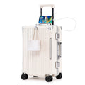 20 Inch Carry On Luggage - Aluminum Frame Hard Shell Suitcase