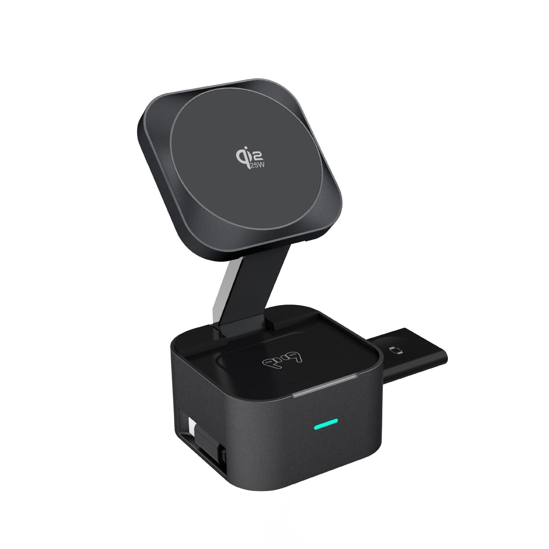 25W All-in-One Magnetic Foldable Wireless Charger