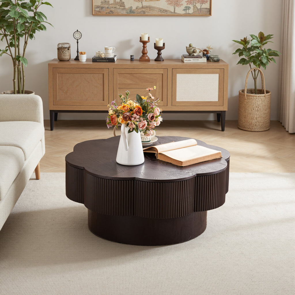 Modern Flower Shaped Coffee Table
