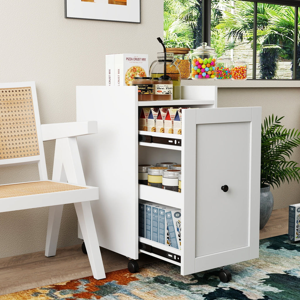 Organizer for Pantry - Sliding Out Snack Cabinet